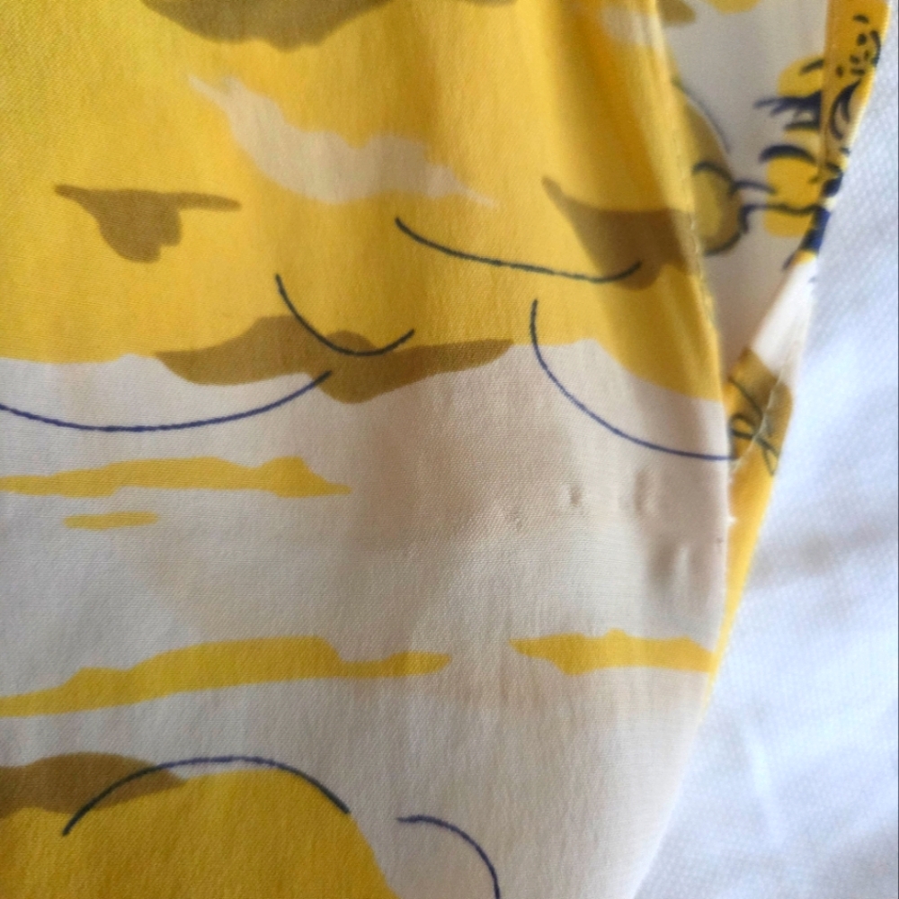 Betsey Johnson | Vintage Patterned Silk Wrap Dress - Picture 12 of 15